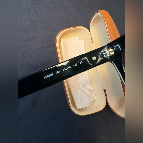 NWT Longchamp Women’s Cat Eye Black Sunglasses - Picture 11 of 12